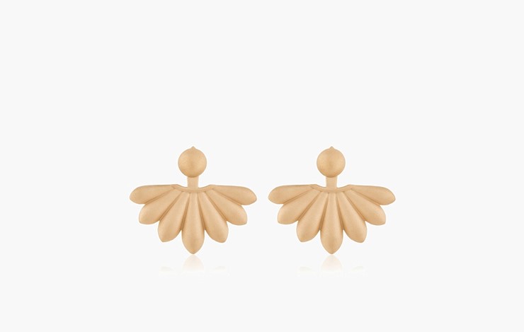 LOTUS COURAGE BIG EARRINGS